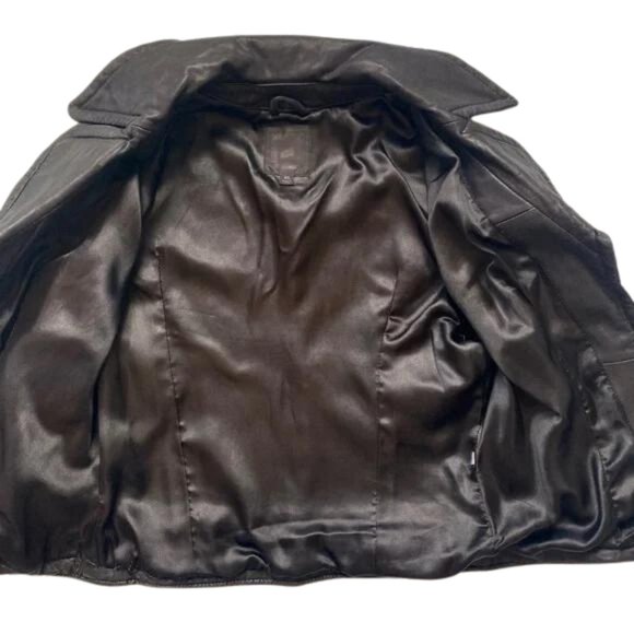 XS Express Perfect Leather Jacket - Picture 3 of 8